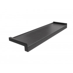 Steel window sill Standard Anthracite RAL 7016 sandblasted