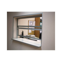 copy of Vertically sliding infeed/cashier window 2
